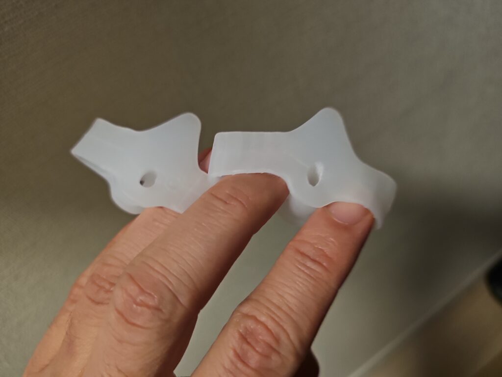 親指サポーターの形状